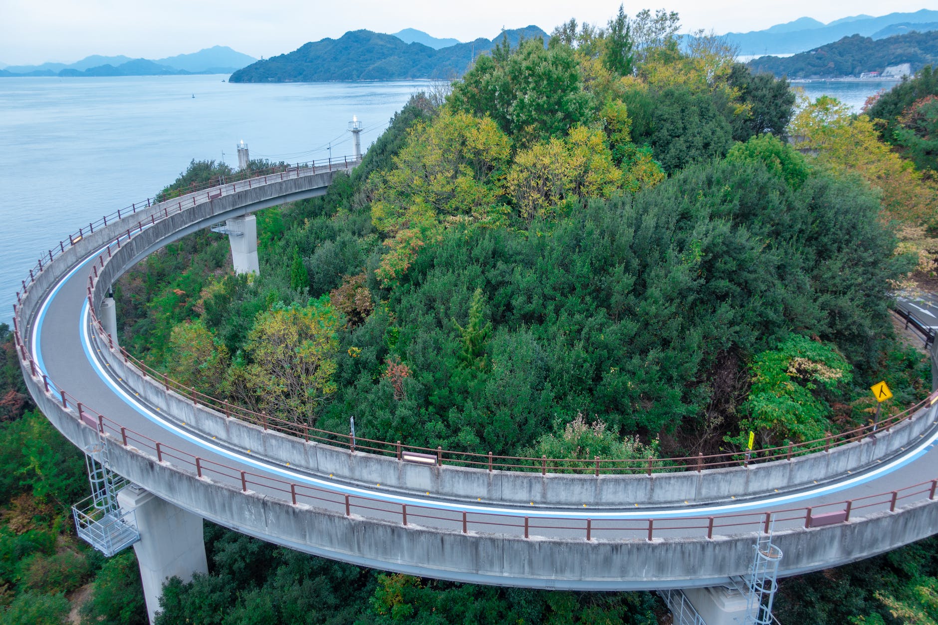 the shimanami kaido in japan