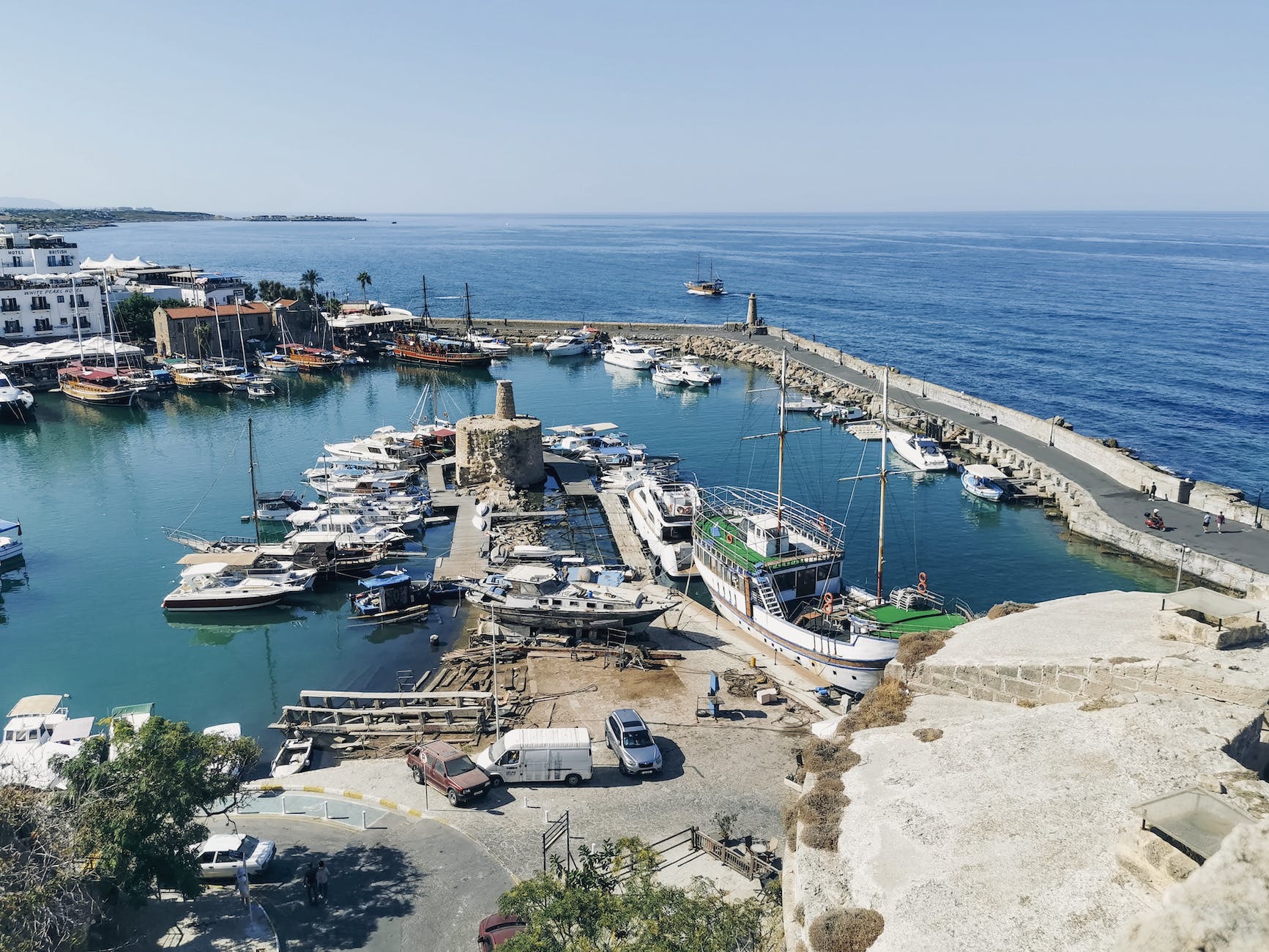 sea port in kyrenia cyprus