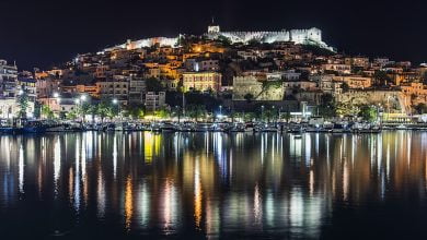 Kavala Gece Manzarası